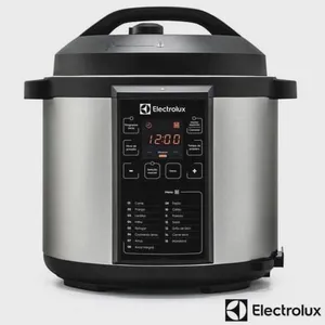 Panela De Pressão Elétrica 6l Electrolux Chef Pcc20 Panela de Pressao Eletrica Electrolux Inox - PCC20