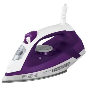 Ferro de Passar a Vapor Black+Decker Ceramic Gliss FX2550 2000W 220V