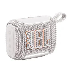 Caixa de Som Portátil JBL GO 5 Branca com Potência de 4,2W RMS, Bluetooth, a Prova d'água IP67