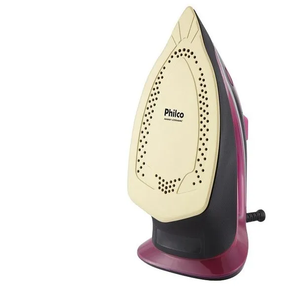 Ferro a Vapor Nano Ceramic Philco PFE 1200W 220V Lilás