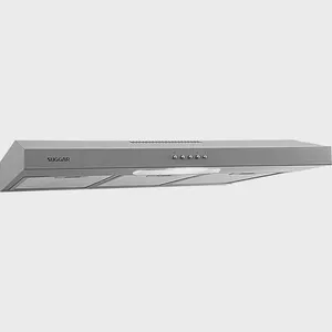 Depurador Slim Suggar DPS181PR / DPS182PR 80cm 3 Velocidades Prata