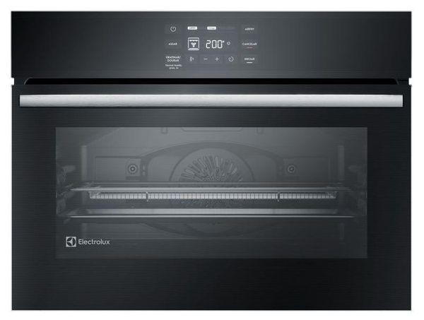 Forno de Embutir Elétrico Electrolux 50L Experience Air Fryer PerfectCook360 e Painel Touch OE5EA - 110v