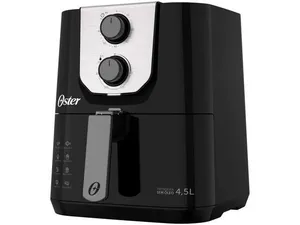 Air Fryer Oster Black Perform Preta com Timer 4,5L