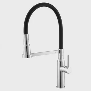 Misturador Monocomando Gourmet de Cozinha Minimal Meber Metais Cromado