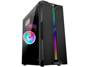 Gabinete Gamer Hayom GB1704 RGB ATX Preto