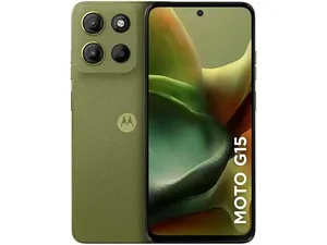 Smartphone Motorola Moto G15 256GB Verde 4G 4GB RAM 6,7" Câm. Dupla Selfie 8MP