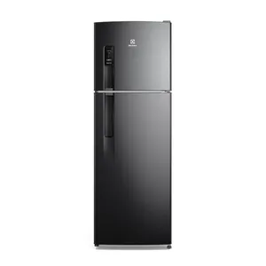 Geladeira Electrolux Frost Free 380L AutoSense Inverter Black Inox Look (IF41B) 220V
