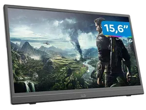 Monitor 60Hz Full HD WB Office 12322 Portátil 15,6" IPS Horizontal e Vertical WBMP01BK