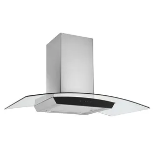 Nova Coifa Suggar Esmeralda Touch 90cm Tp3091thix Inox 127v