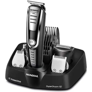Aparador de Pelos Mondial Super Groom10 6W BG-06 Bivolt