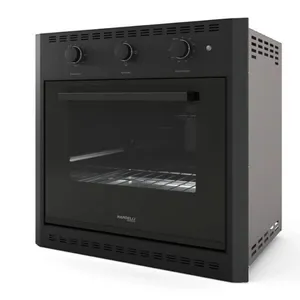 Forno eletrico nardelli embutir 60L black EB60