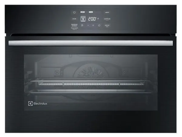 Forno Elétrico de Embutir Electrolux Multifuncional 50L Preto Experience OE5EA