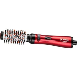 Escova Rotativa Mondial ER-03 Tourmaline Íon Secadora Modeladora Anti-Frizz Doméstica Escova Rotativa Tourmaline Infinity Ion ER-03 220V - Mondial