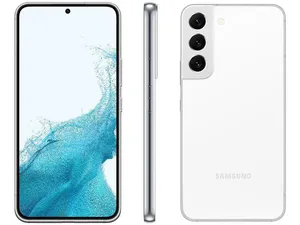 Smartphone Samsung Galaxy S22 128GB Branco 5G Octa-Core 8GB 6,1" RAM Câm. Tripla + Selfie 10MP Dual Chip