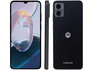Smartphone Motorola Moto E22 32GB Grafite 4G 2GB RAM 6,5” Câm. Dupla + Selfie 5MP Dual Chi