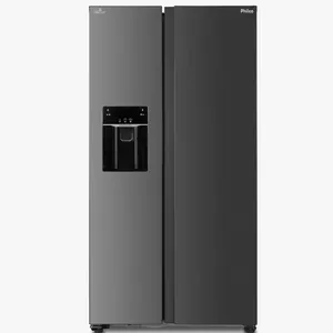 Geladeira | Refrigerador Philco Frost Free Eco Inverter 513l Inox Dispenser de Gelo e Água 127v 110 V