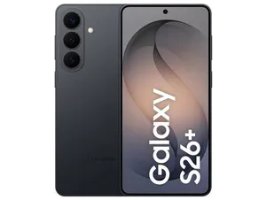 Samsung Galaxy S26+ Preto 5G 256GB Galaxy AI 6,7" 12GB RAM Câm. Tripla 50+12+10MP Bateria 4900mAh Dual Chip