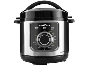 Panela de Pressão Elétrica Britânia Multifuncional BPP01PI 700W 3L