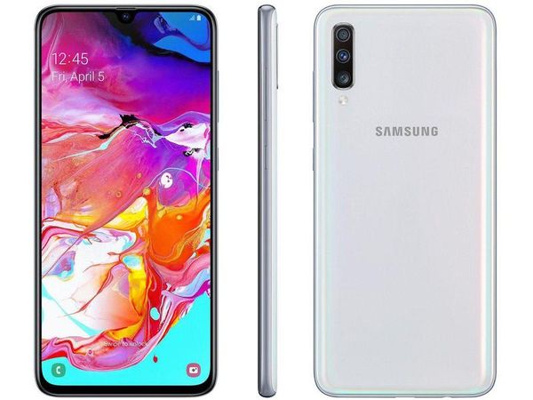 Smartphone Samsung Galaxy A70 128GB Branco 4G