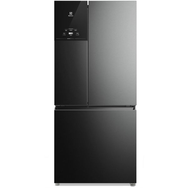 Geladeira Electrolux Multidoor Efficient com Autosense IM8B Black Inox Look 590L - 110v