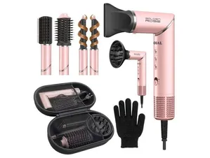 Secador Multifuncional 5 Em 1 Mondial Golden Rosé 1500W SM-01-BLCD-GR