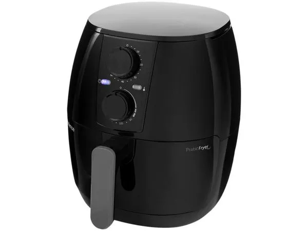 Air Fryer Cadence Pratic Preta 3L com Timer