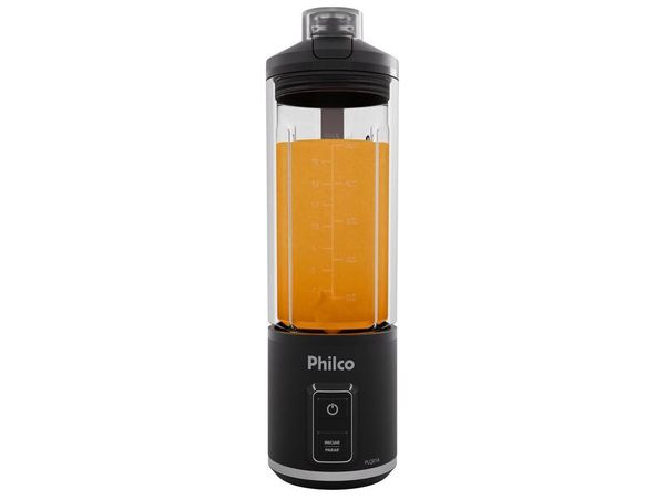 Mini Liquidificador Philco PLQ01A Preto 120W PLQ01A