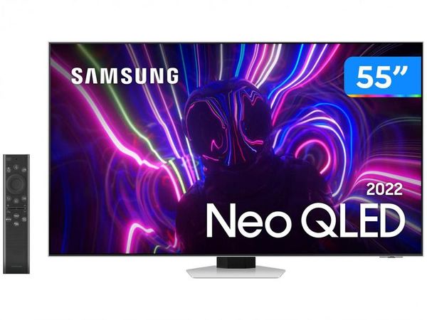 Smart TV 55" 4K Neo QLED Samsung QN55QN85BA