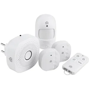 Kit Casa Segura Positivo Casa Inteligente com 5 itens (Smart Central, Controle Remoto, 1 Sensor de Movimento e 2 Sensores de Abertura) Bivolt - Compatível com Google e Alexa