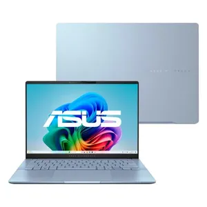 Notebook ASUS Vivobook S14 OLED S5406SA Intel Core Ultra 7 256V 16Gb Ram 512Gb SSD Windows 11 Home Tela 14" FHD 120Hz Blue - PP218W