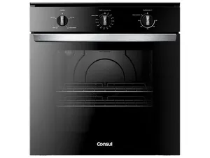 Forno Elétrico de Embutir Consul Multifuncional 84L Preto COB84BE