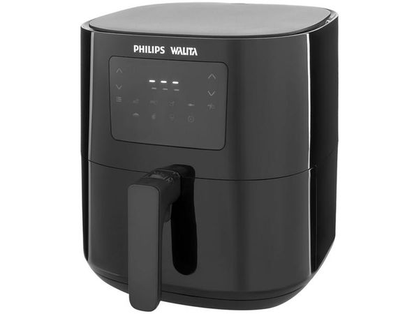 Fritadeira Elétrica Sem Óleo Air Fryer Philips Walita RI9252 4,1 L Digital Preta