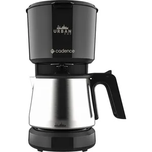 Cafeteira Elétrica Cadence 1,2L Preta 750W 30 Xícaras Filtro Permanente Jarra Inox Cafeteira Elétrica Cadence Urban Pop 30 Xícaras Preta 750W - 220v