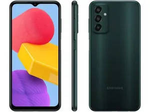 Smartphone Samsung Galaxy M13 128GB Verde 4G Octa-Core 4GB RAM 6,6” Câm. Tripla + Selfie 8M