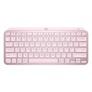 Teclado sem fio Logitech MX Keys Mini - Rosa