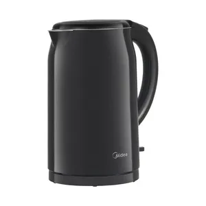 Chaleira El??trica Midea 1,7 Litros Double Wall Preta KDW17P1 - 127V