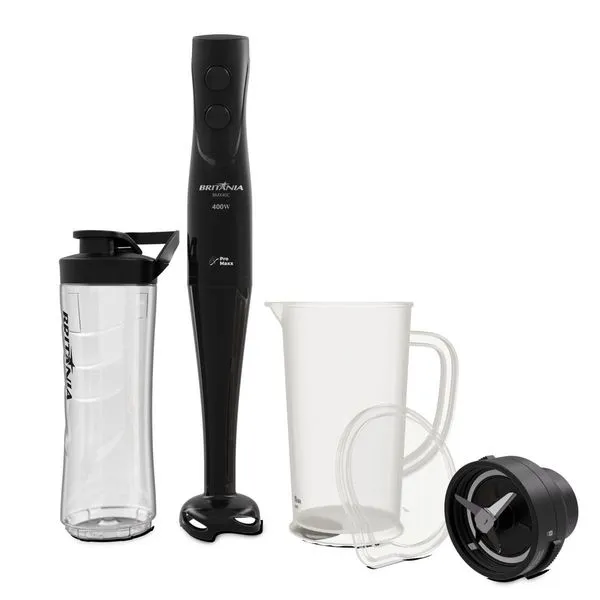 Mixer e Blender Britânia 2 em 1 com Turbo 400W BMX40C 220V