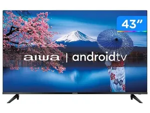 Smart TV 43” AIWA Full HD D-LED IPS AWS-TV-43-BL-02-A Android 11 8843-01 2022