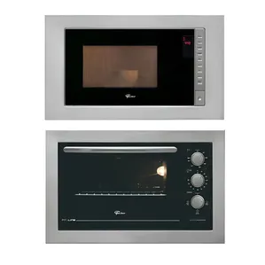 Kit Fischer Fit Line Micro-Ondas + Forno ElÉTrico Inox 220v