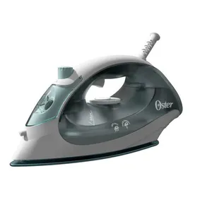Ferro de Passar a Vapor Oster GCSTBS5002 Base Antiaderente 1400W Branco e Azul