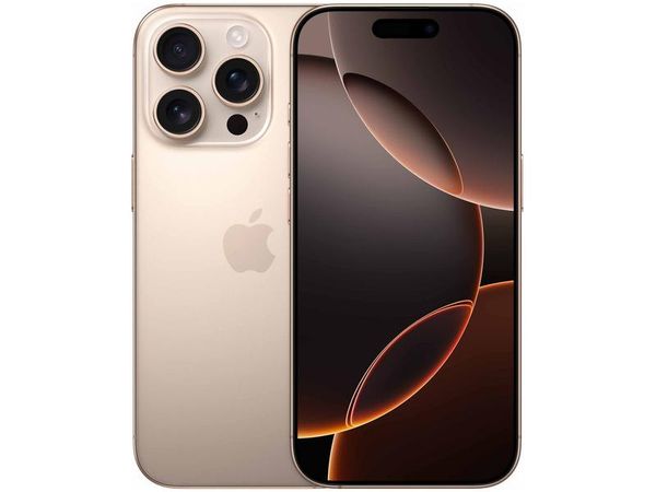 Apple iPhone 16 Pro 128GB Titânio-deserto 6,3" 48MP iOS 5G