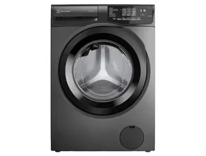 Lavadora de Roupas Electrolux Inverter 12kg Cesto Inox Cinza Ônix LFC12