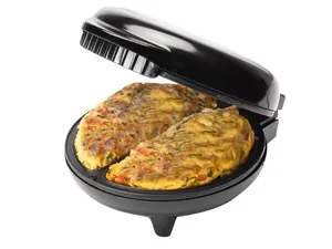 Omeleteira Elétrica Lenoxx Preta Gourmet Inox