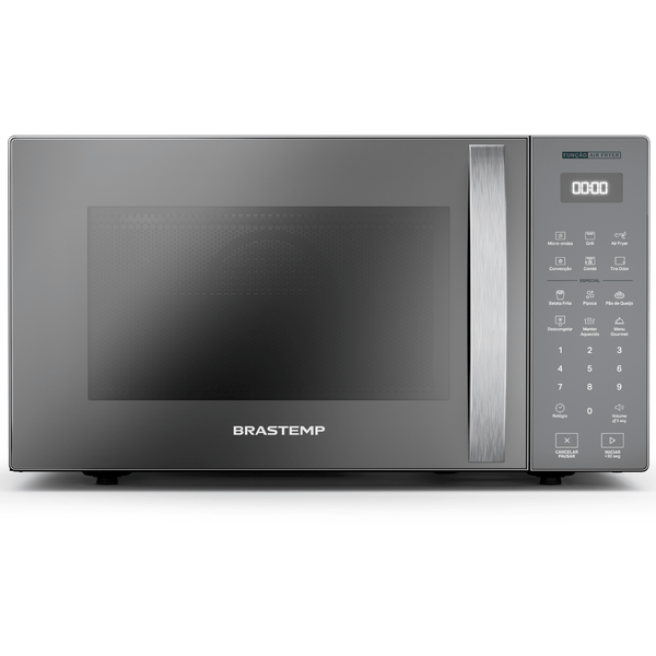 Micro-ondas Air Fryer Brastemp Inox 29 Litros - BMC29AR 220V