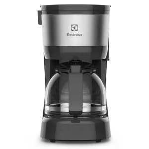Cafeteira Elétrica Electrolux 15 Xícaras Efficient com Filtro Permanente Removível Cor Inox Preta (ECM10) 127V