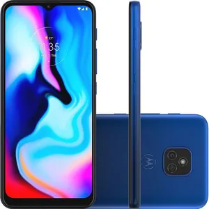Smartphone Motorola Moto E7 Plus 64GB 4G Wi-Fi Tela 6.5'' Dual Chip 4GB RAM Câmera Dupla + Selfie 8MP - Azul Navy