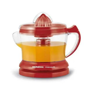 Espremedor de Frutas Elétrico Mondial Turbo Citrus Red Premium E-23 1,25L 100W Vermelho