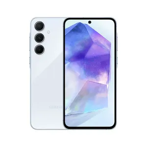 Celular Samsung Galaxy A55 5G, Câmera Tripla até 50MP, Tela 6.6", 128GB Azul Claro