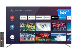 Smart TV 4K QLED 55 TCL C715 Android