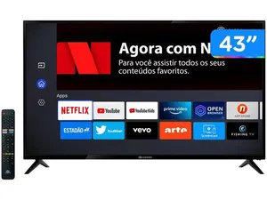 Smart TV 43” Full HD DLED Vizzion LE43DF20